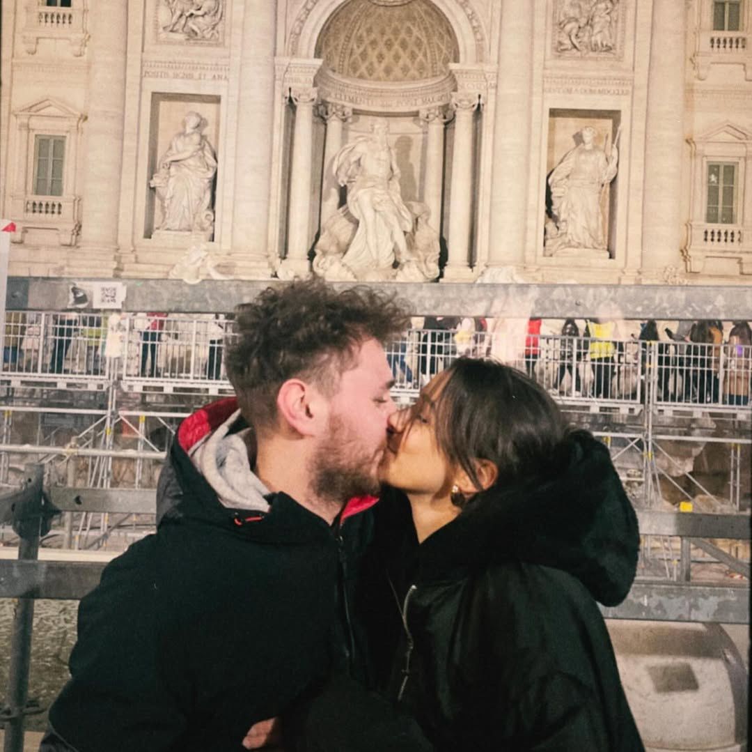 Carla Fernandes z ukochanym