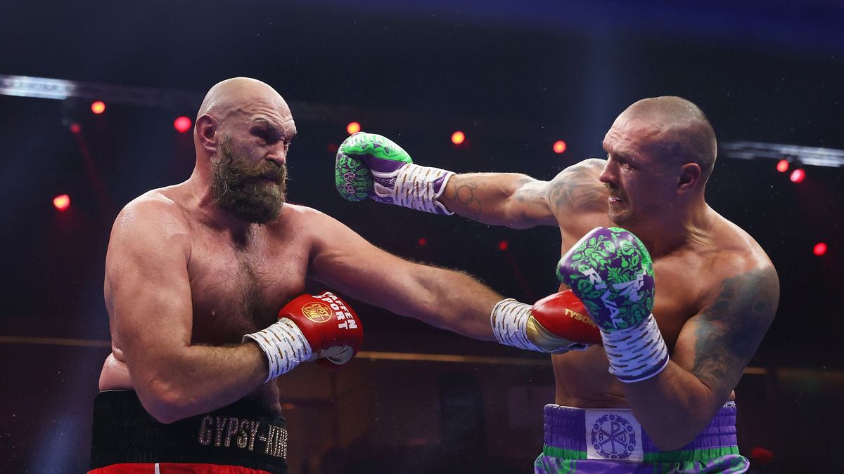 Getty Images / Richard Pelham / Tyson Fury i Ołeksandr Usyk