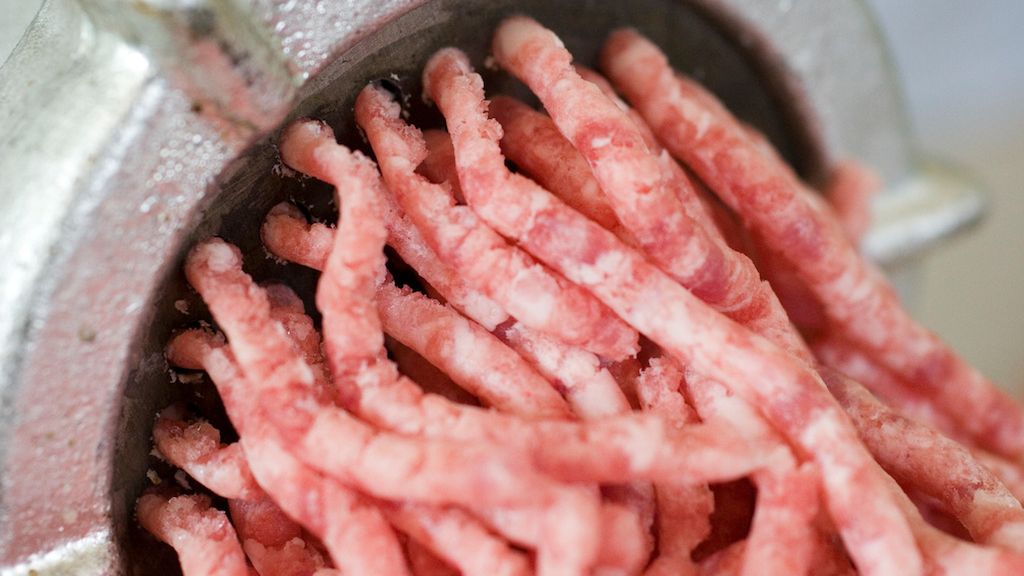 Surowe mielone mięso wieprzowe