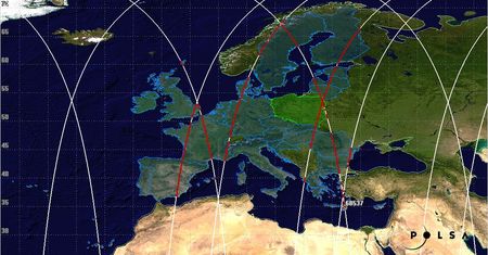 POLSA ostrzega: fragment rosyjskiej rakiety przeleci nad Polską