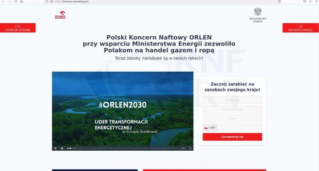 Uwaga na reklamy w Google wykupione przez oszustów. Prowadzą do fałszywej strony Orlenu