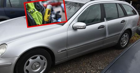 Jechał pijany. Wpadł na pomysł, jak oszukać policję