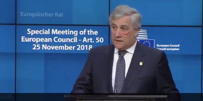 Szef Parlamentu Europejskiego Antonio Tajani