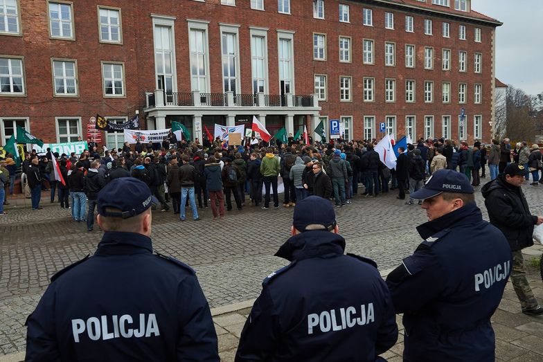 Manifestacja RN w Gdańsku