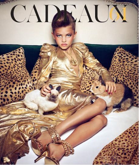 Thylane Blondeau na okładce Vogue'a