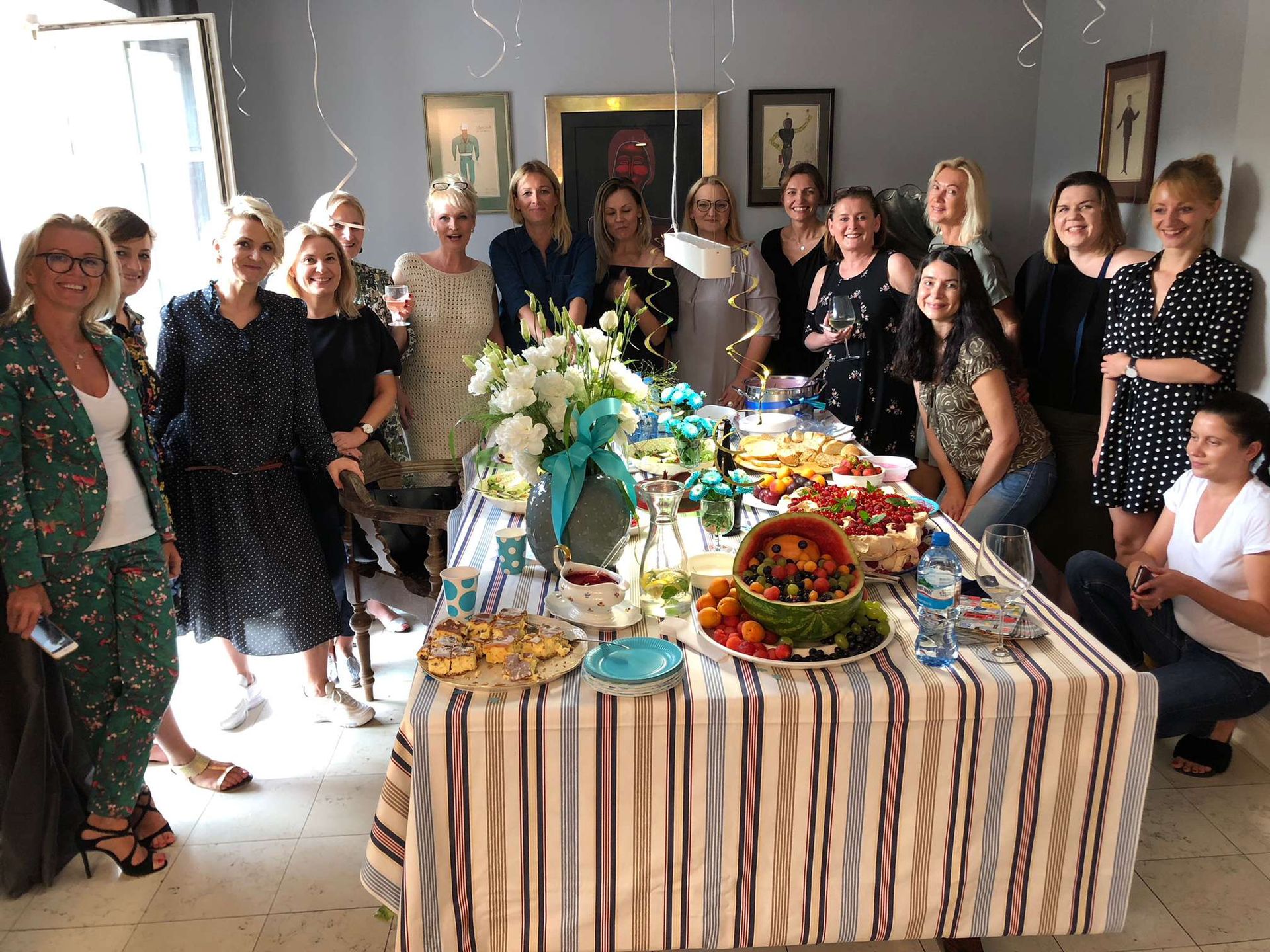 Odeta Moro i jej baby shower
