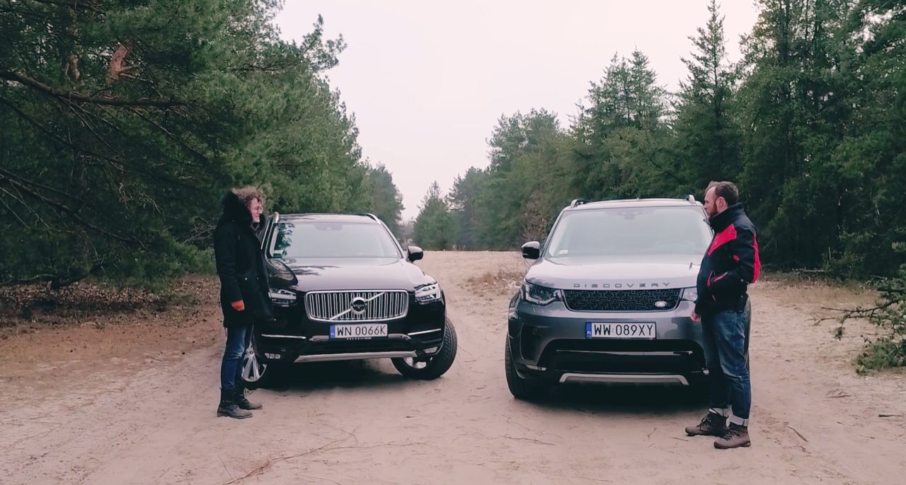 Mateusz kontra Mateusz: mierzymy Volvo XC90 z Land Roverem Discovery