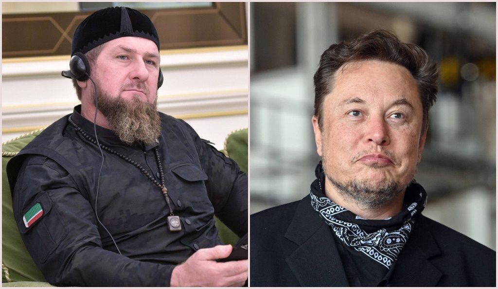 Kadyrow zrugał Muska w sieci