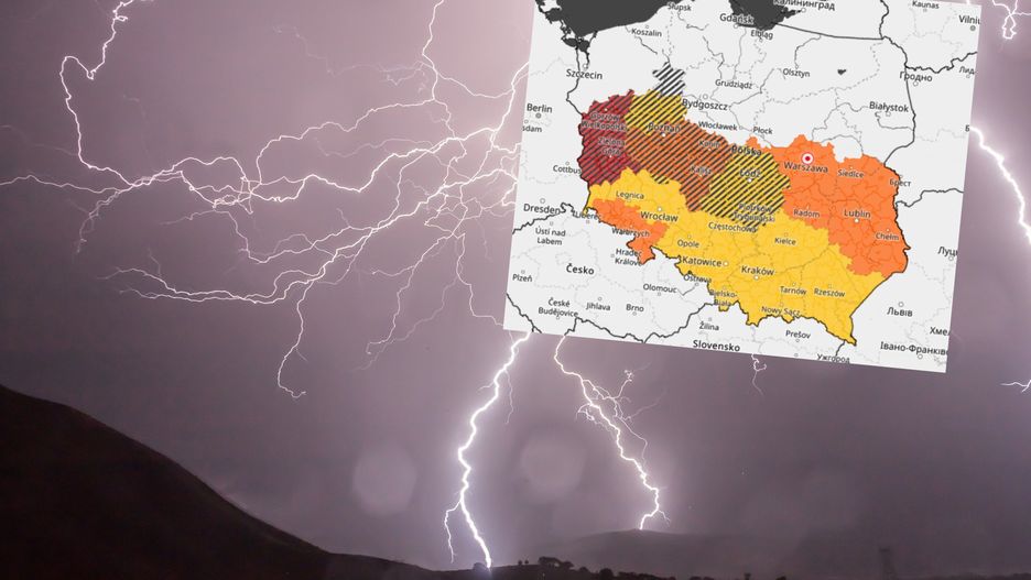 Pogoda. Ostrzeżenia IMGW i alert RCB. Możliwe podtopienia 