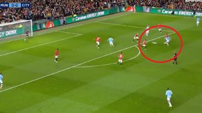 Manchester United - Manchester City. Cudowny gol Bernardo Silvy (wideo)