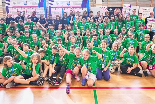 Młodzi adepci pływania (foto Łukasz Szeląg)
