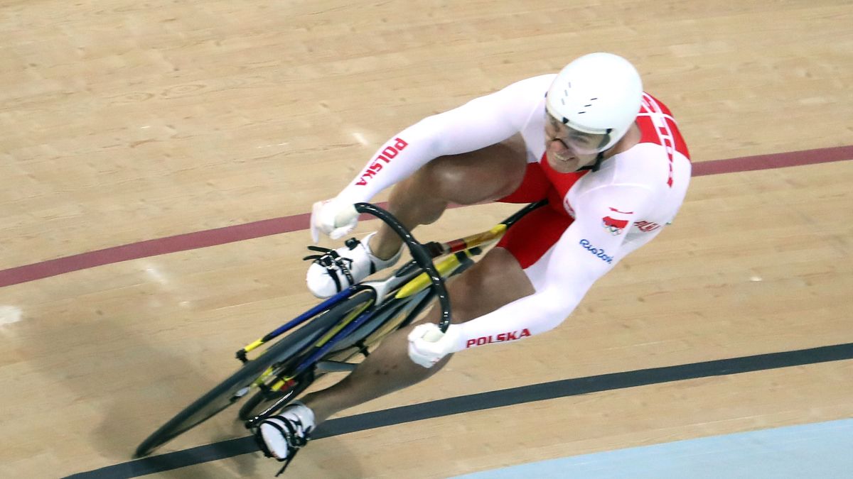 WP SportoweFakty / Łukasz Trzeszczkowski / Rio 2016 - kolarstwo torowe - Damian Zieliński.