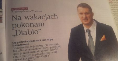 Poseł Wipler egzaminował potencjalnych pracowników ze znajomości... Baldur's Gate