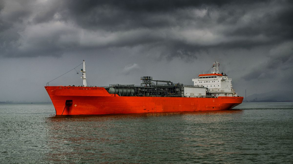 Gas Tanker
A Gas (LPG) carrier anchored at port.
Puneet Vikram Singh, Nature and