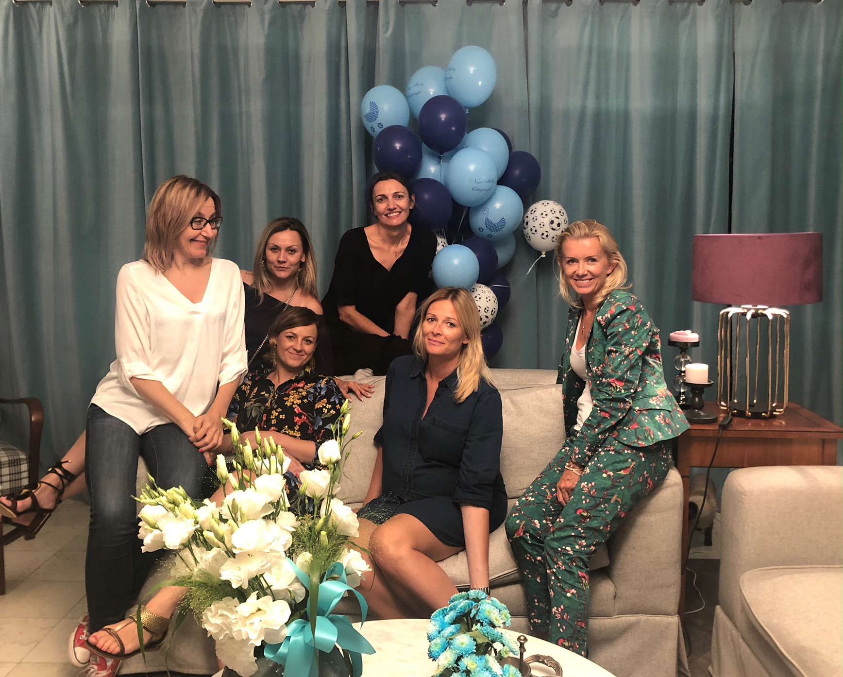 Odeta Moro i jej baby shower