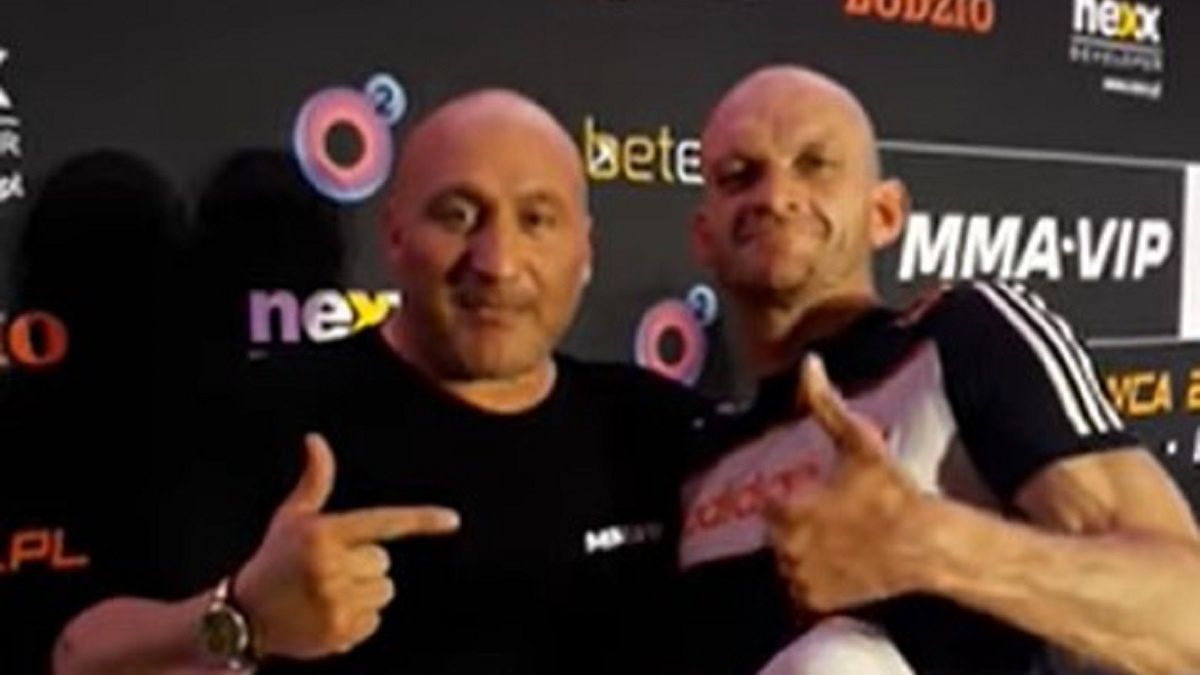 Marcin Najman i Ryszard Dąbrowski