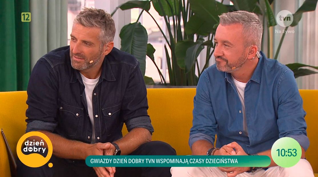 Maciej Dowbor i Krzysztof Skórzyński w "Dzień Dobry TVN"