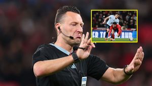 Dwie żółte kartki i grał dalej. Cyrk na Wembley