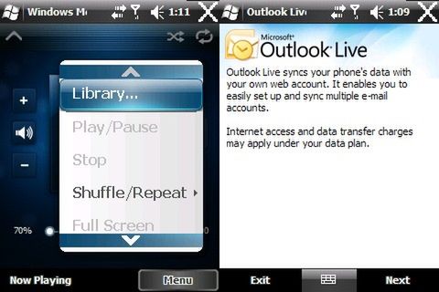 Nowe fotki Windows Mobile 6.5 2