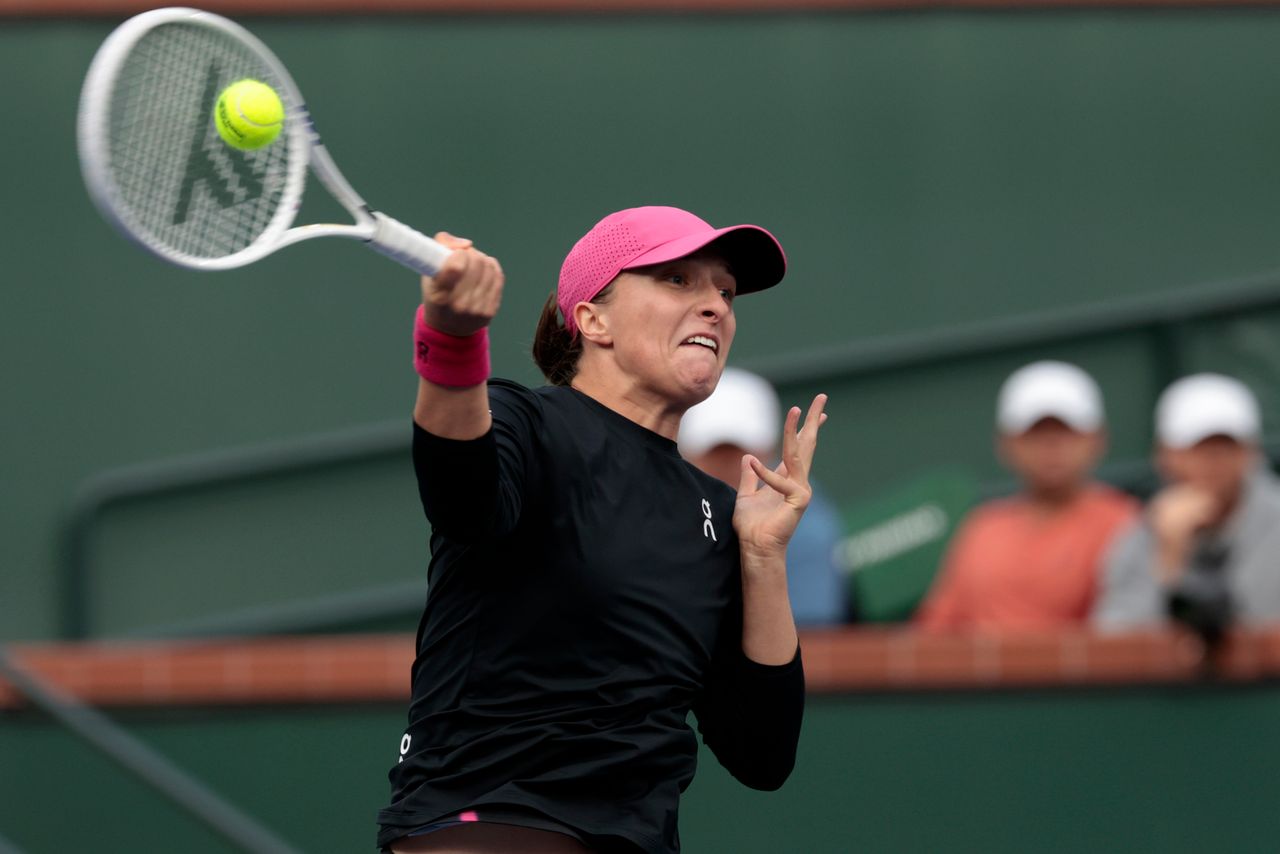 WTA-Indian Wells.  Iga Świątek