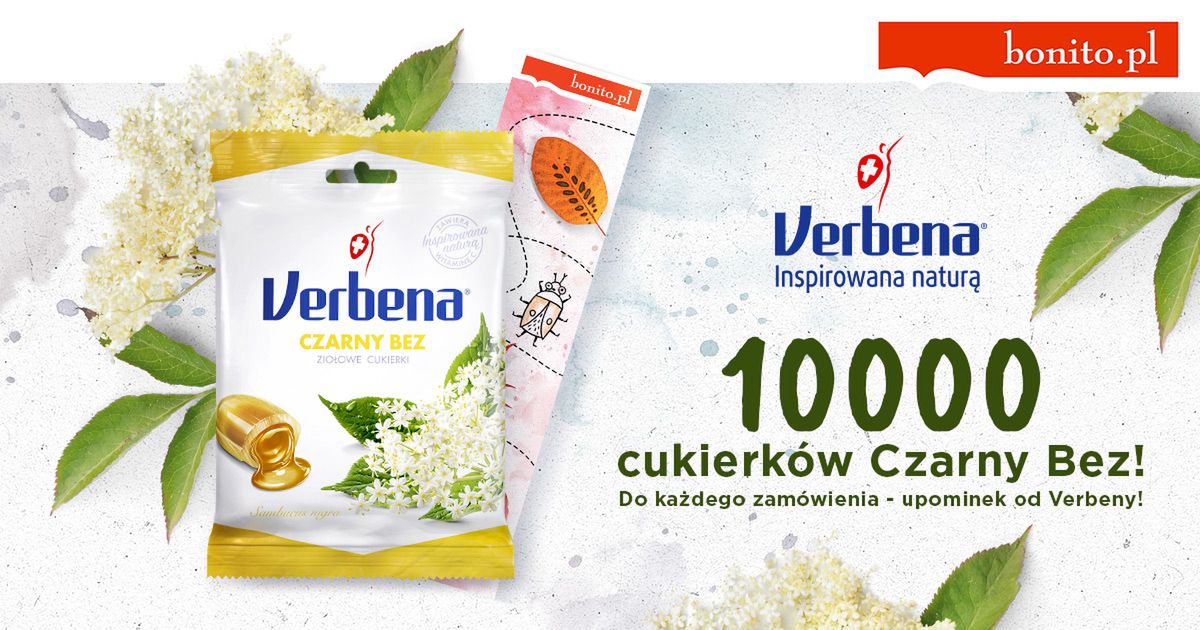 Verbena i Bonito.pl rozdadzą 10 000 cukierków!