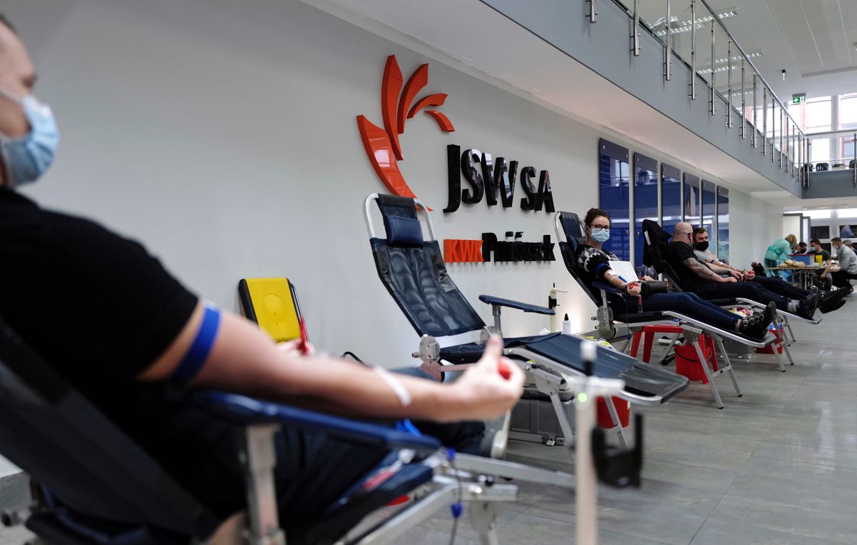 Barbórkowa Akcja Oddawania Krwi i Osocza w JSW