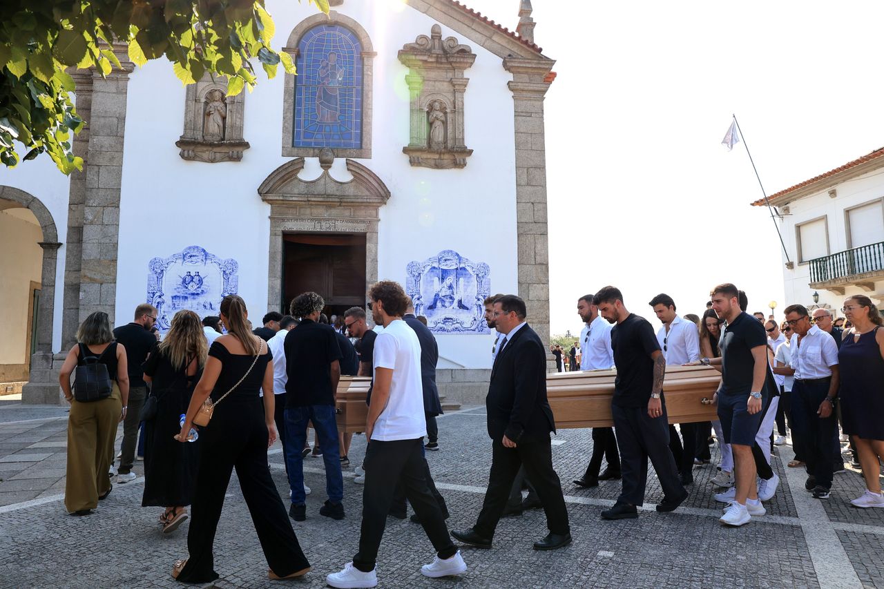 Pogrzeb Diogo Joty i Andre Silvy. Poruszające słowa kapłana