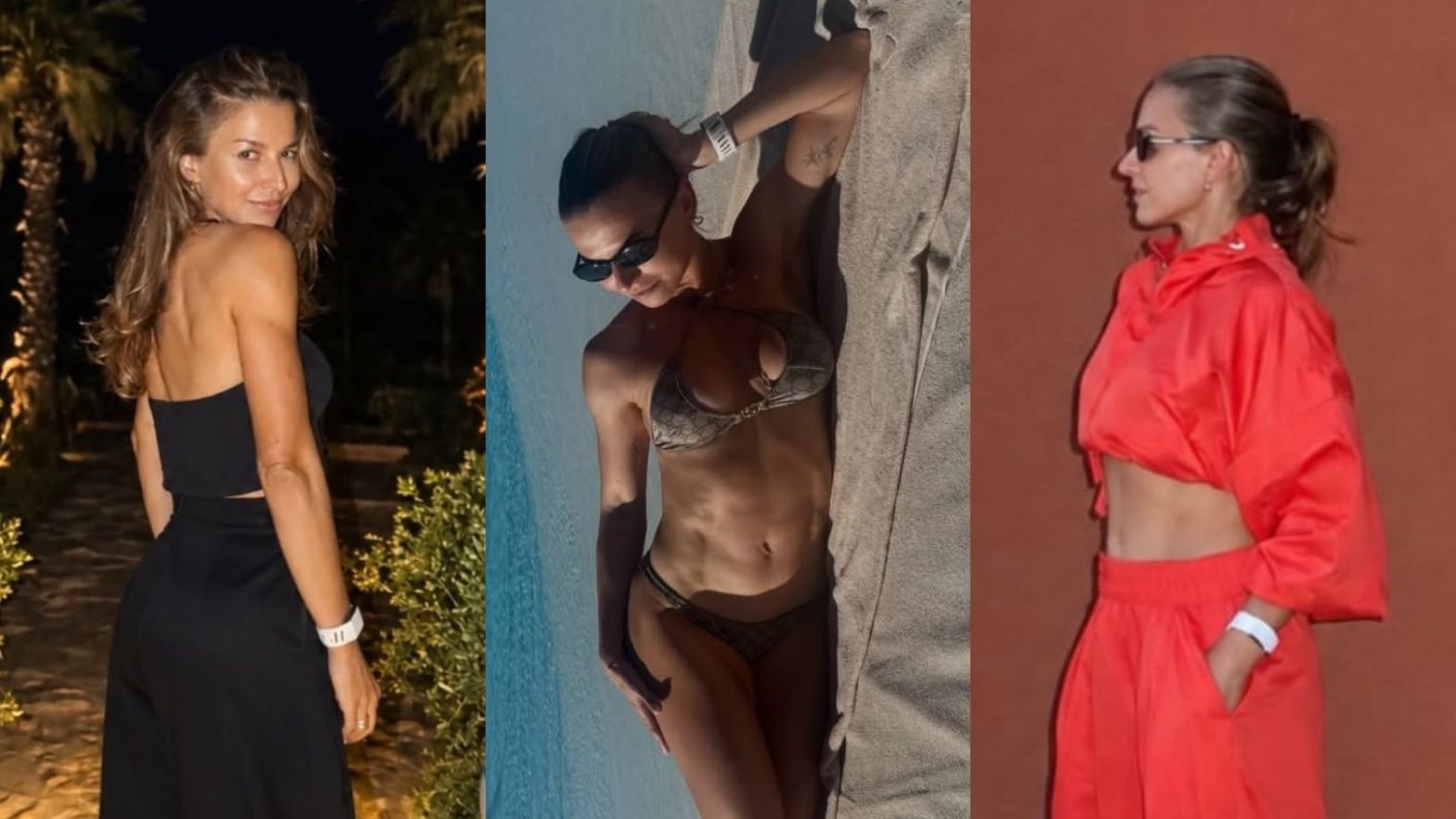 Anna Lewandowska nadaje z Turcji i wystawia "kaloryfer" na pierwszy plan