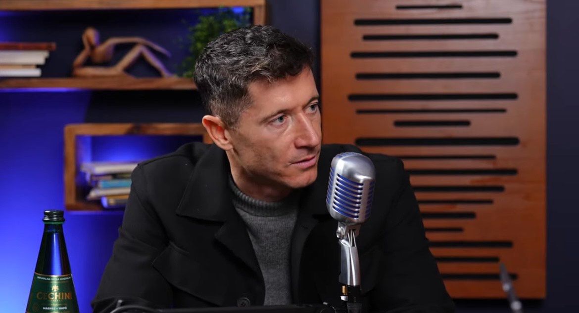 Robert Lewandowski w programie "Rymanowski Live"