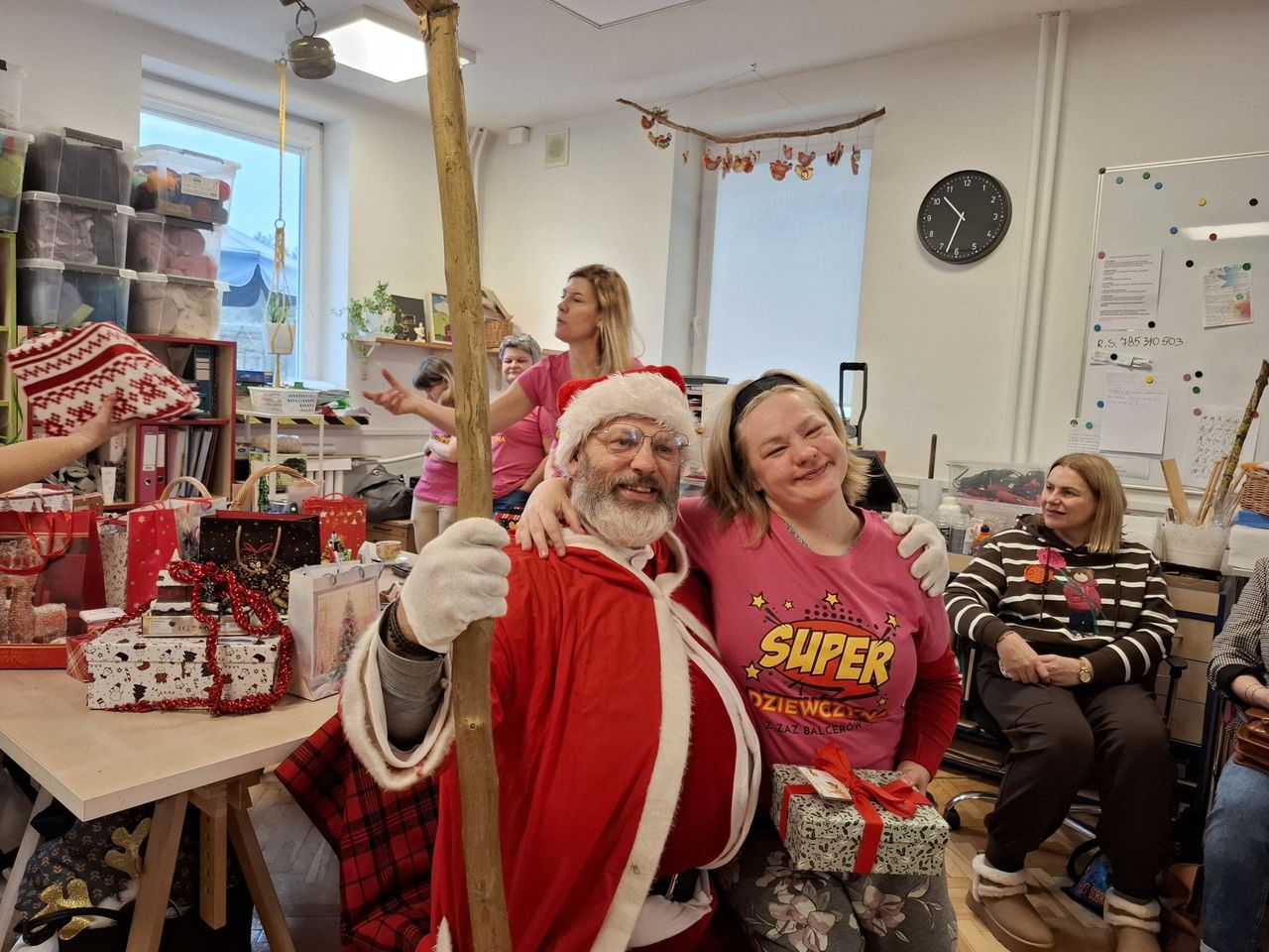 Skierniewice: Spotkanie z Mikołajem w Zakładzie Aktywności Zawodowej