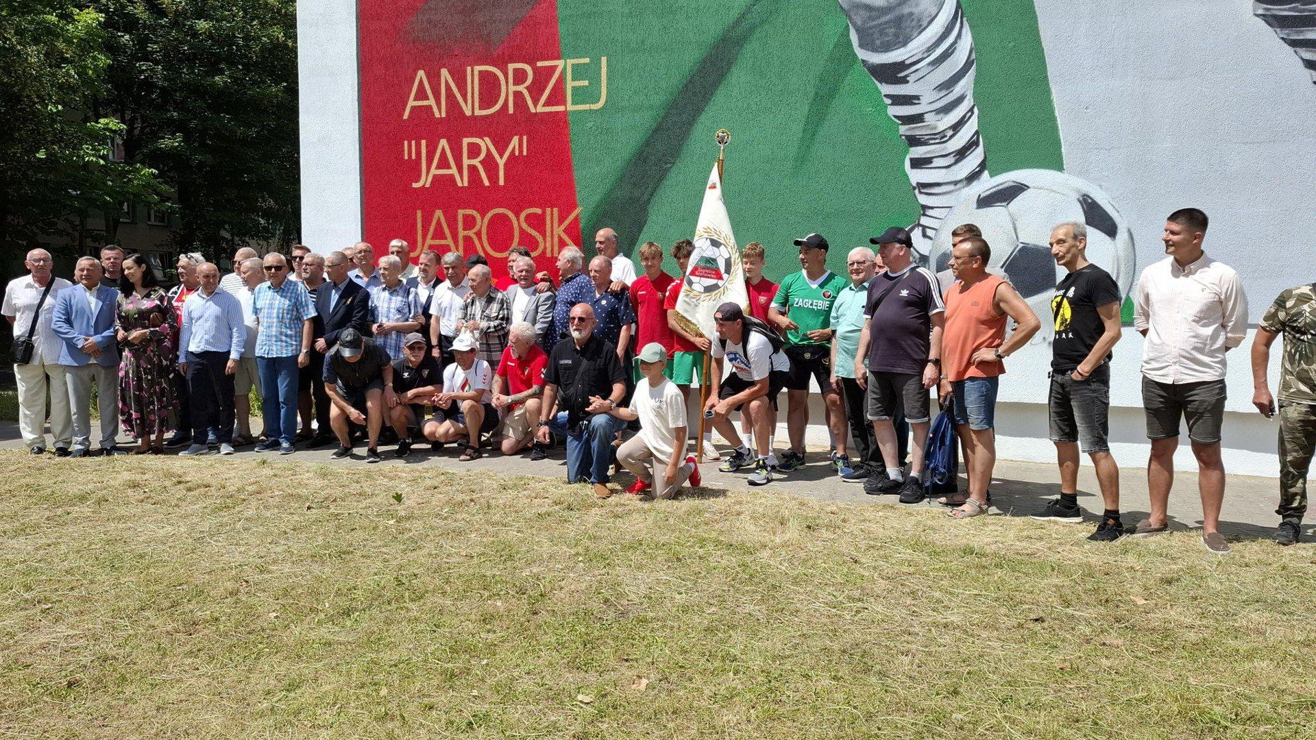 Mural Andrzeja Jarosika w Sosnowcu