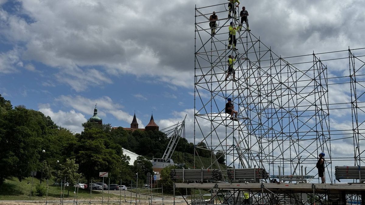 Trwa rozstawianie sceny na Polish Hip-Hop Festival
