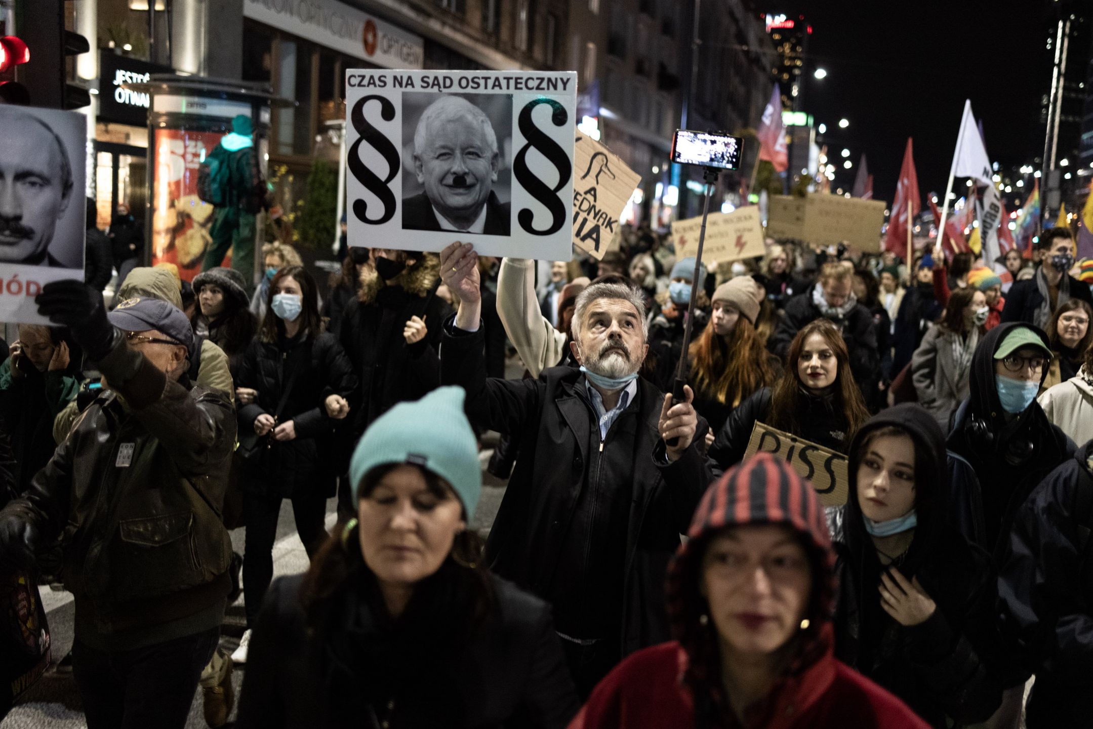 StrajkKobiet Trybunal Konstytucyjnego ograniczajacego prawo do aborcji