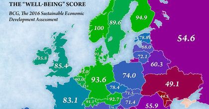 Gdzie w Europie żyje się najlepiej