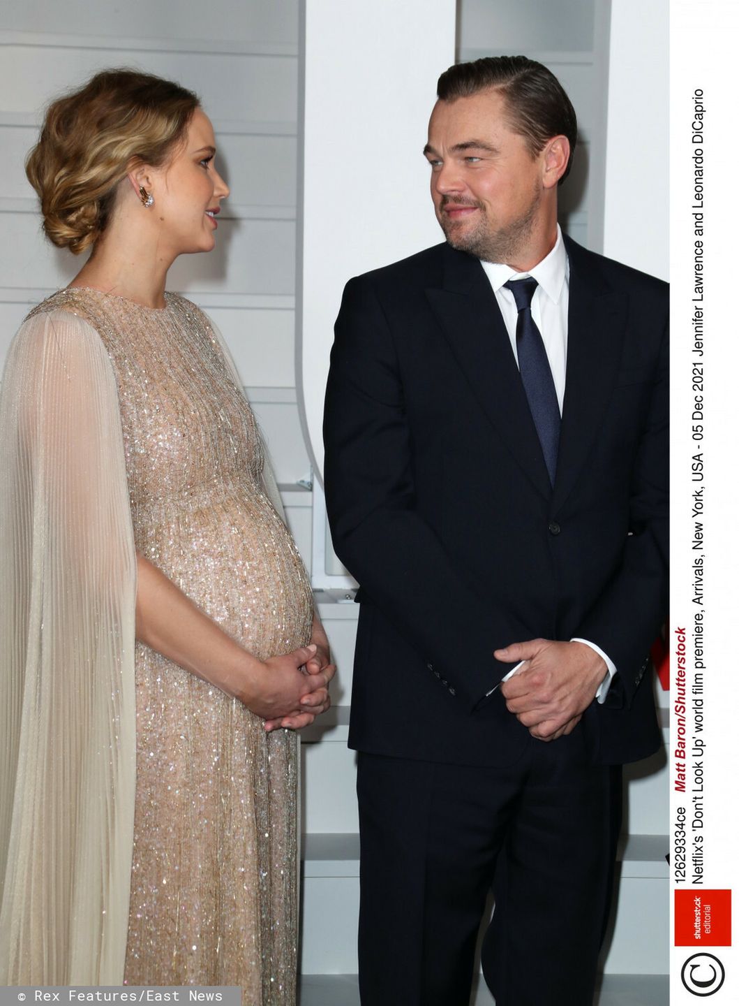 Leonardo DiCaprio i Jennifer Lawrence w ciąży