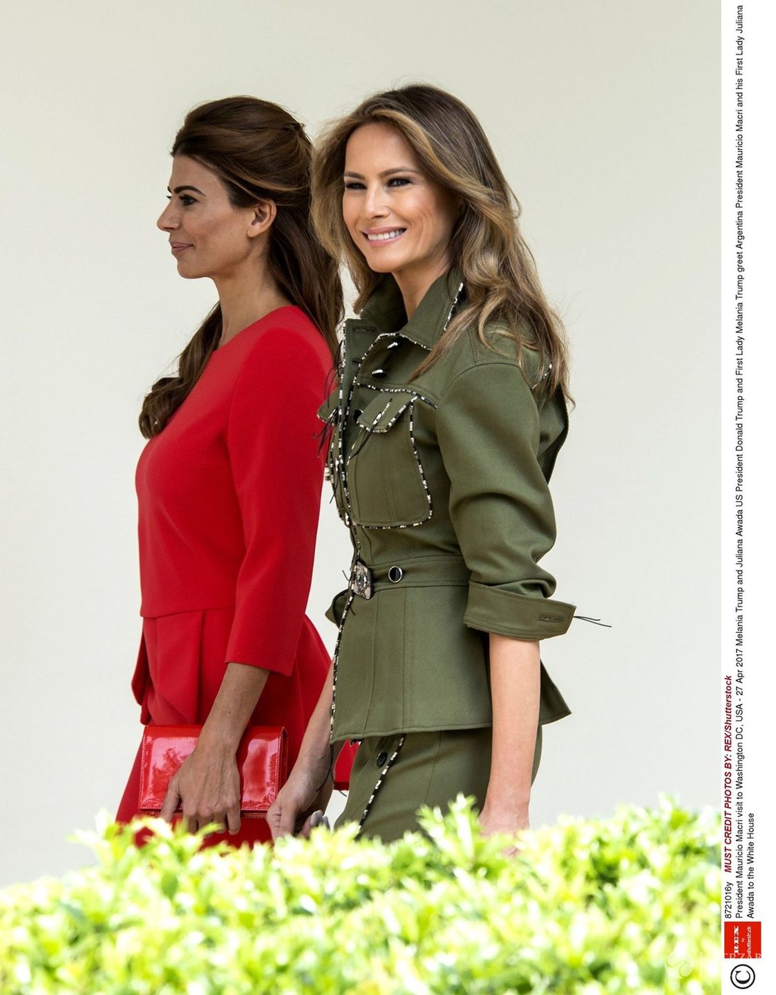 Melania Trump na spotkaniu z pierwszą damą Argentyny