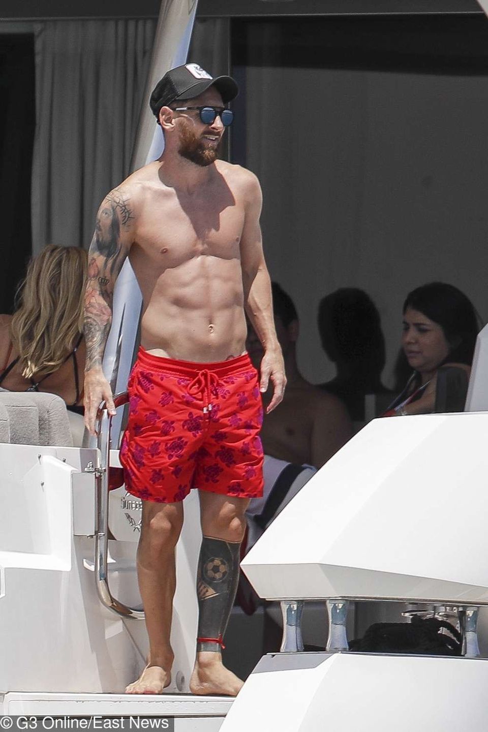Leo Messi z rodziną na Ibizie