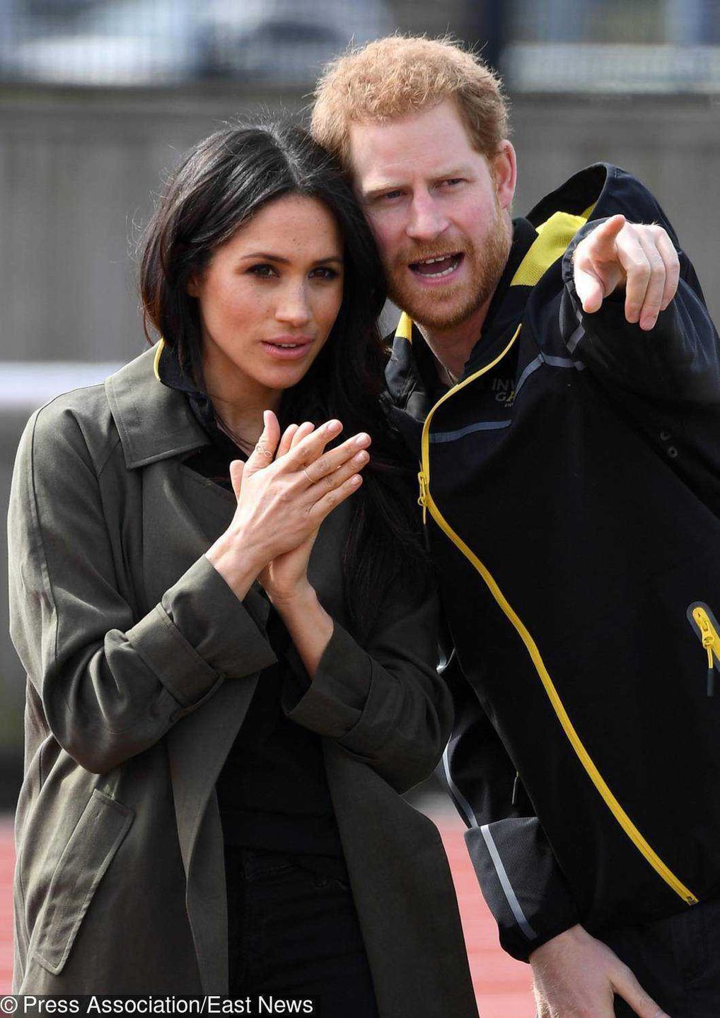 Książę Harry i Meghan Markle na próbach do Invictus Games