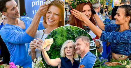 Gwiazdy na PodziWIANKACH 2023: Katarzyna Dowbor, Joanna Koroniewska, Cezary Pazura