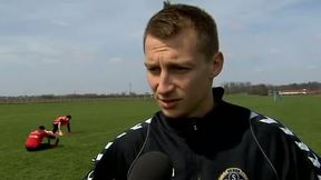 Daniel Gołębiewski przed meczem z PGE GKS