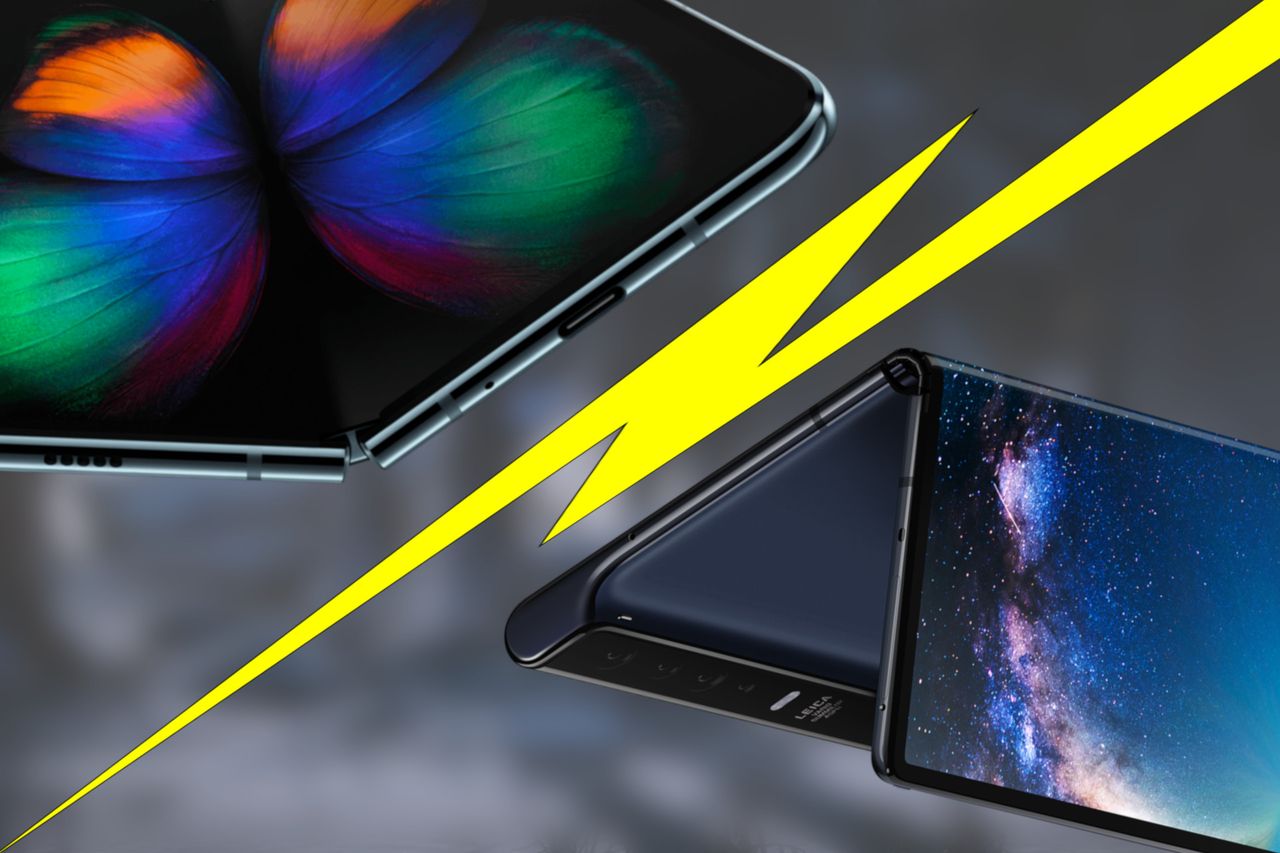 Samsung Galaxy Fold czy Huawei Mate X? Wyjdzie w praniu
