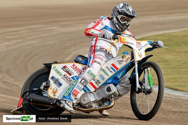 Dawid Stachyra w sezonie 2013, gdy był zawodnikiem Renault Zdunek Wybrzeża Gdańsk