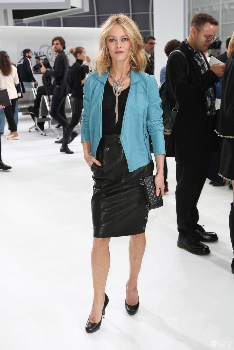 Vanessa Paradis na pokazie Chanel (fot. East News)