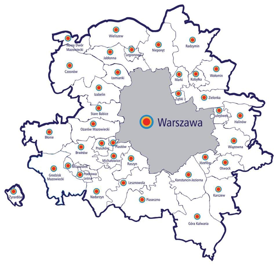 165 mln euro dla Warszawy i okolic
