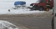 Wypadek drogowy w miejscowości Chocimów