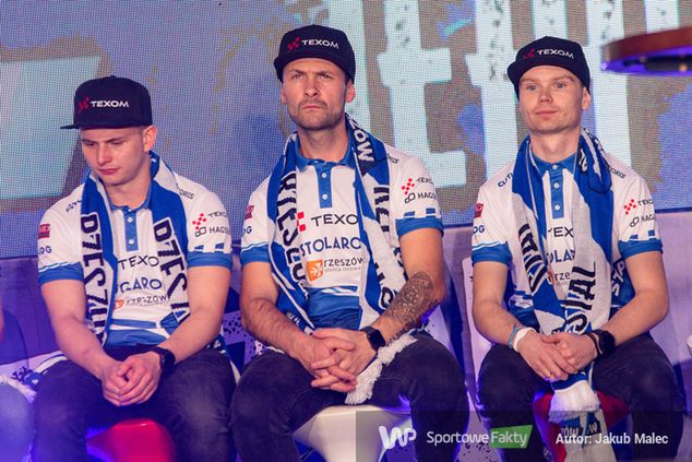 Na zdjęciu: Eduard Krcmar, Kevin Woelbert, Marcin Nowak