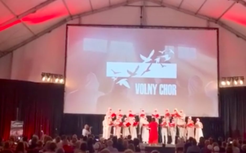 Warszawa. Koncert artystów zakazanych. Zaśpiewa Białoruski Wolny Chór