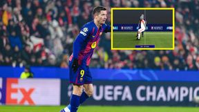 I znów milimetry. Lewandowski spalił akcję, z której mógł paść gol