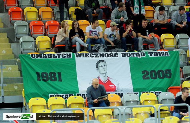 Częstochowscy kibice wciąż pamiętają o swoim idolu