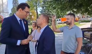 Spięcie na linii Bąkiewicz-Frysztak. "Pan chce się konfrontować?"